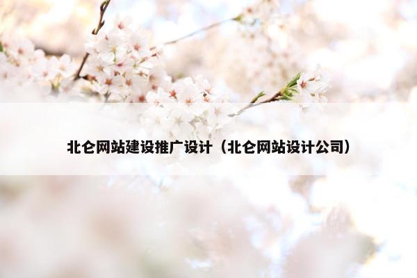 北仑网站建设推广设计（北仑网站设计公司）