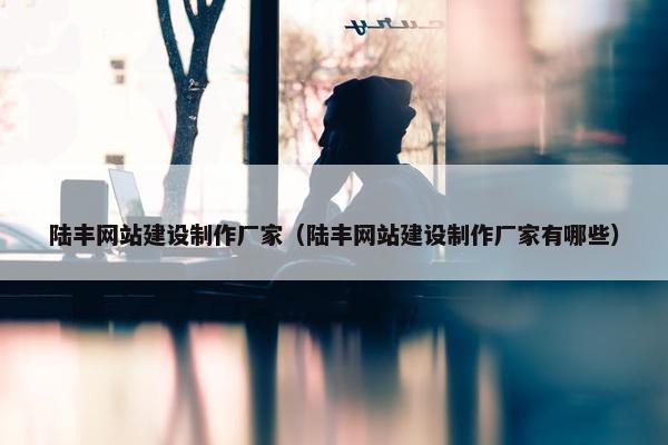 陆丰网站建设制作厂家（陆丰网站建设制作厂家有哪些）