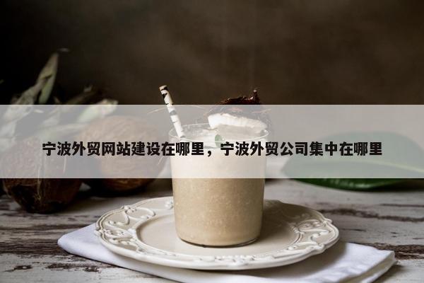 宁波外贸网站建设在哪里，宁波外贸公司集中在哪里