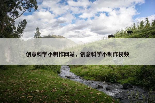 创意科学小制作网站，创意科学小制作视频