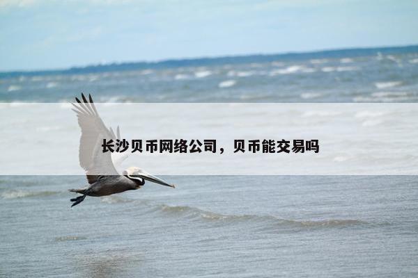 长沙贝币网络公司，贝币能交易吗