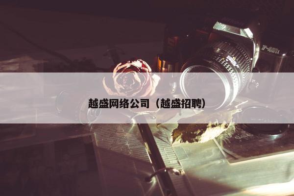 越盛网络公司（越盛招聘）