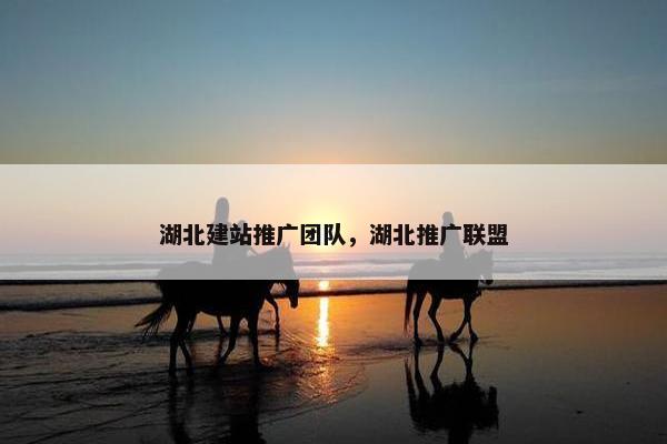 湖北建站推广团队，湖北推广联盟