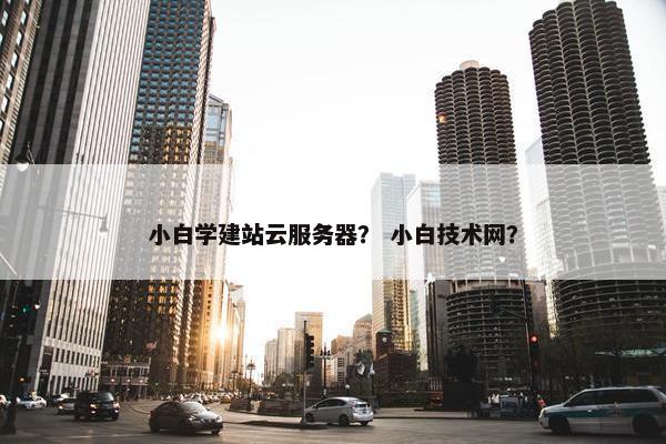 小白学建站云服务器？ 小白技术网？