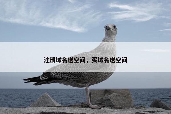 注册域名送空间，买域名送空间