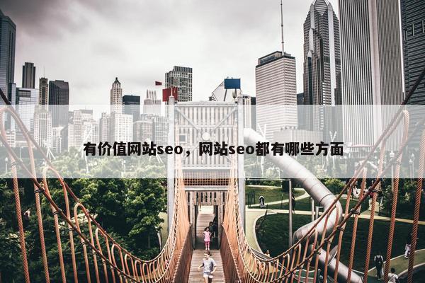 有价值网站seo，网站seo都有哪些方面
