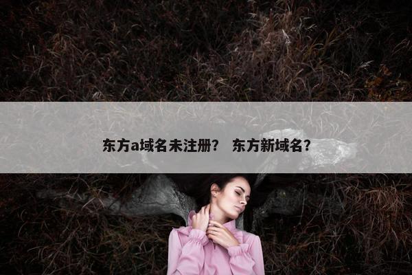 东方a域名未注册？ 东方新域名？