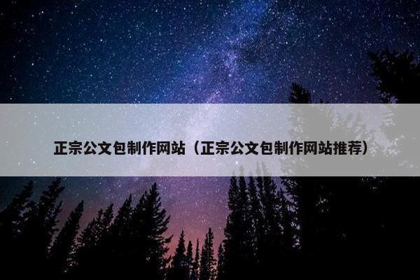正宗公文包制作网站（正宗公文包制作网站推荐）