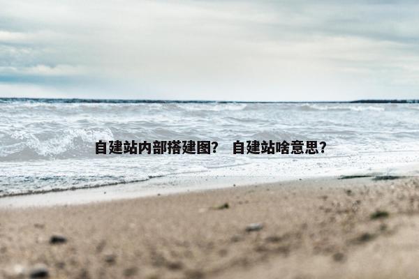 自建站内部搭建图？ 自建站啥意思？