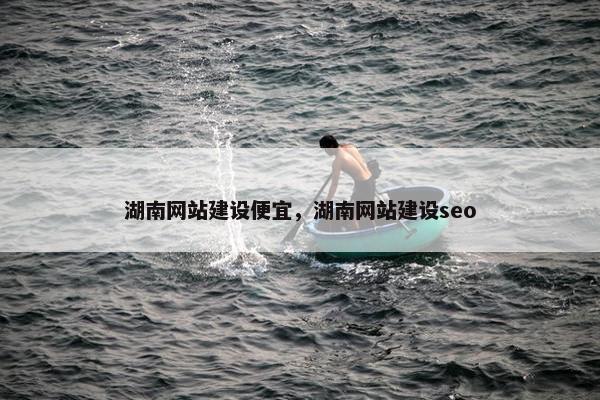 湖南网站建设便宜，湖南网站建设seo