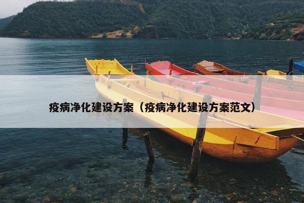 疫病净化建设方案（疫病净化建设方案范文）