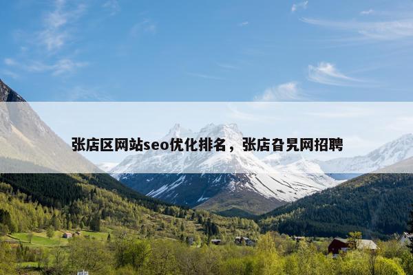 张店区网站seo优化排名，张店旮旯网招聘