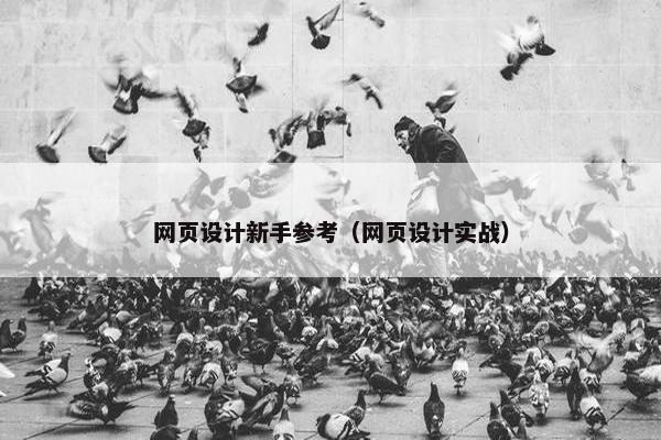 网页设计新手参考（网页设计实战）