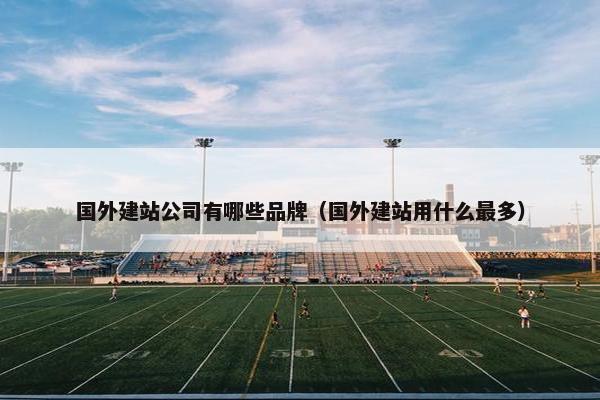 国外建站公司有哪些品牌（国外建站用什么最多）