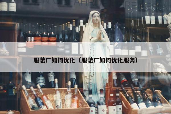 服装厂如何优化（服装厂如何优化服务）