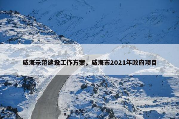 威海示范建设工作方案，威海市2021年政府项目