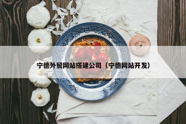 宁德外贸网站搭建公司（宁德网站开发）