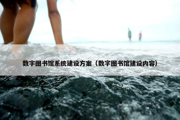 数字图书馆系统建设方案（数字图书馆建设内容）