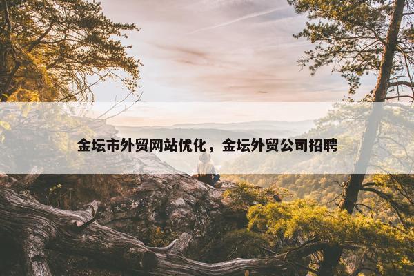 金坛市外贸网站优化，金坛外贸公司招聘