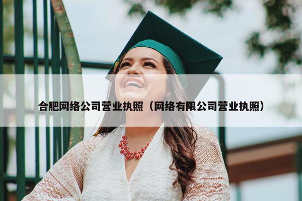合肥网络公司营业执照（网络有限公司营业执照）
