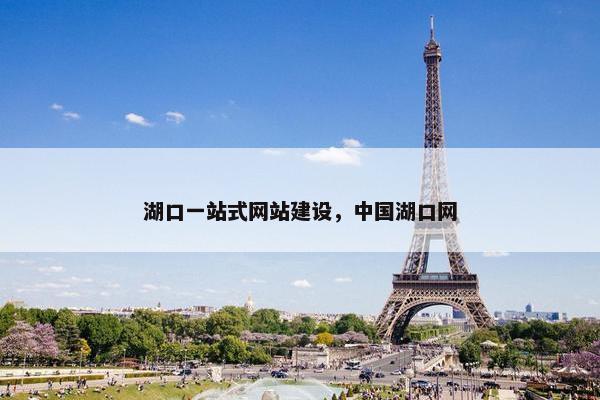 湖口一站式网站建设，中国湖口网