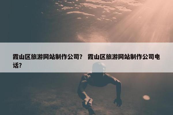 霞山区旅游网站制作公司？ 霞山区旅游网站制作公司电话？