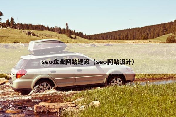 seo企业网站建设（seo网站设计）
