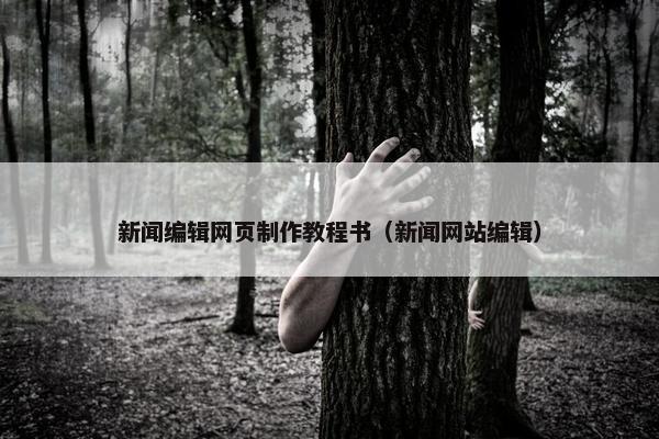 新闻编辑网页制作教程书（新闻网站编辑）