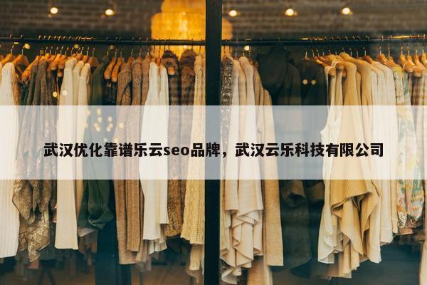 武汉优化靠谱乐云seo品牌，武汉云乐科技有限公司
