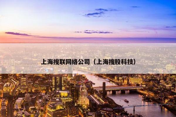 上海搜联网络公司（上海搜股科技）