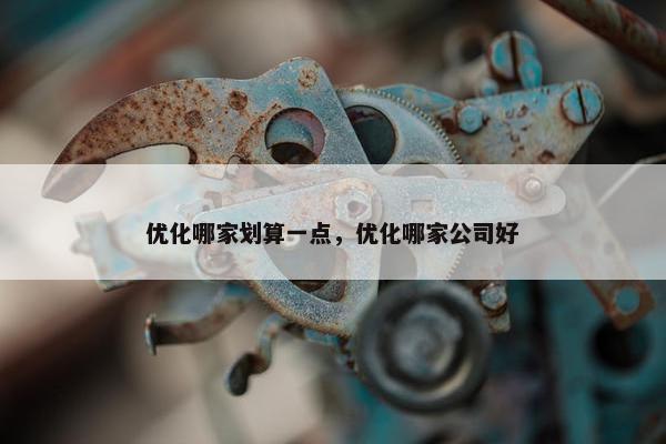 优化哪家划算一点，优化哪家公司好